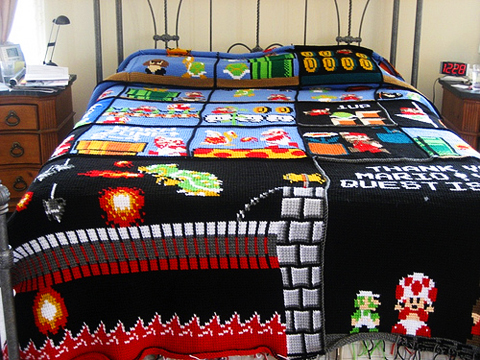 Mario Blanket