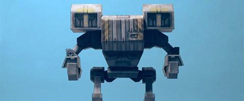 MechWarrior MadCat Papercraft