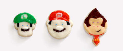 Super Smash Bros Cookies