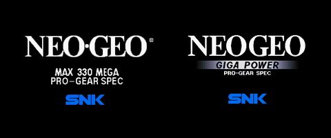 NeoGeo Startup Screen